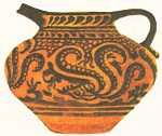 критская керамическая ваза